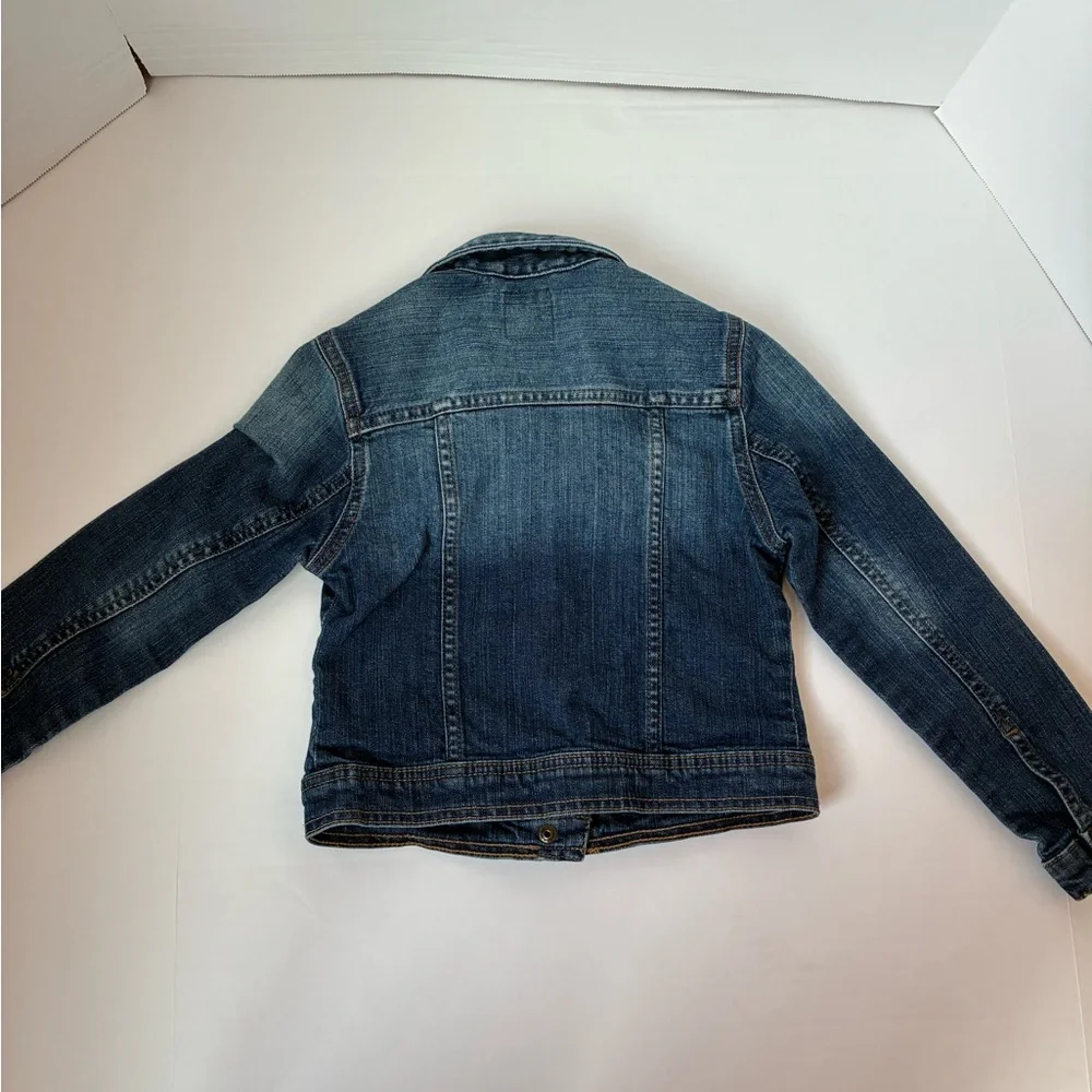 Girls GAP Kids Denim Jacket Small - Picture 5 of 6